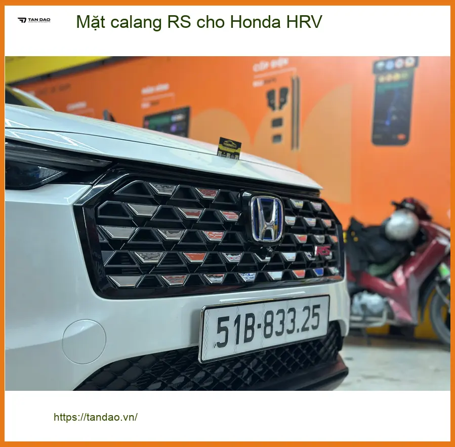 Anh Khang độ mặt calang RS cho Honda HRV tại Quận Tân Bình để xe cá tính hơn ảnh thực tế 2