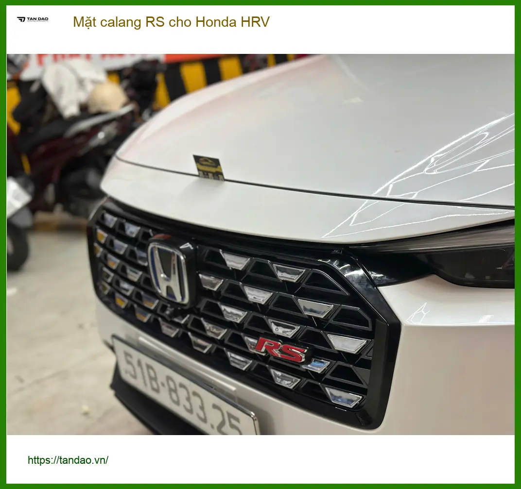 Anh Khang độ mặt calang RS cho Honda HRV tại Quận Tân Bình để xe cá tính hơn ảnh thực tế 3