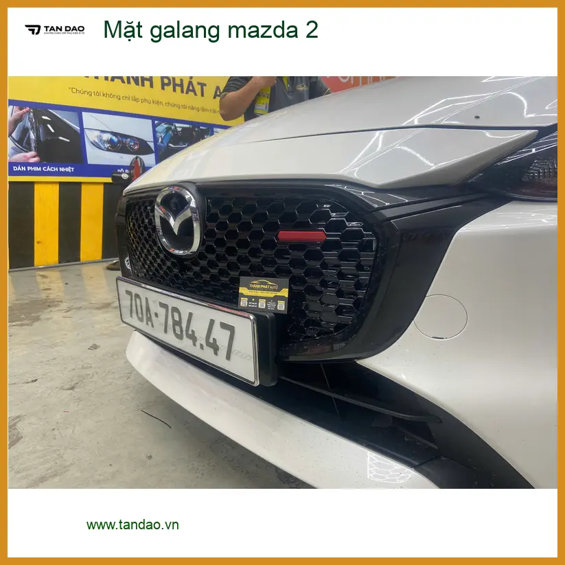 Anh Tùng lắp Mặt galang Mazda 2 tại Quận 2 để xe trông thể thao hơn ảnh thực tế 4