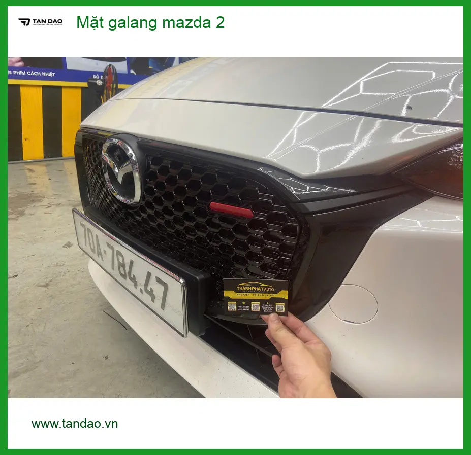 Anh Tùng lắp Mặt galang Mazda 2 tại Quận 2 để xe trông thể thao hơn ảnh thực tế 5