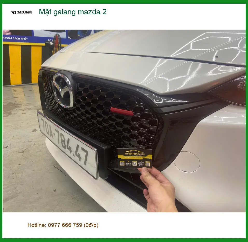 Anh Long độ Mặt galang Mazda 2 tại Quận Bình Tân để xe trông mới mẻ hơn ảnh thực tế 2