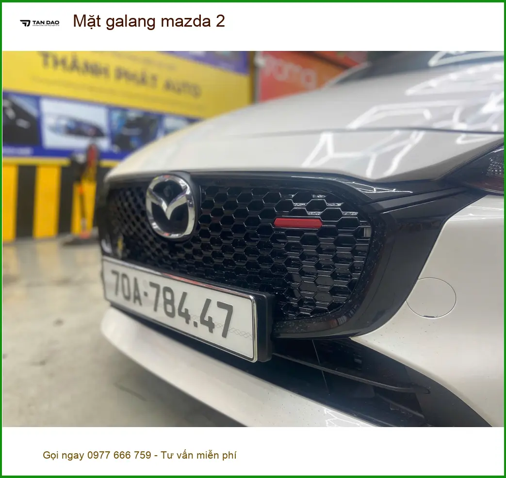 Anh Long độ Mặt galang Mazda 2 tại Quận Bình Tân để xe trông mới mẻ hơn ảnh thực tế 3
