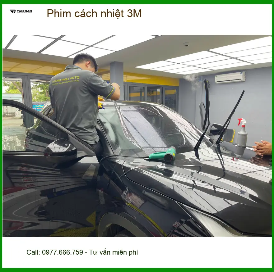 Chị Thảo dán phim cách nhiệt 3M cho Honda CR-V tại Quận 5 để chống nóng hiệu quả ảnh thực tế 5