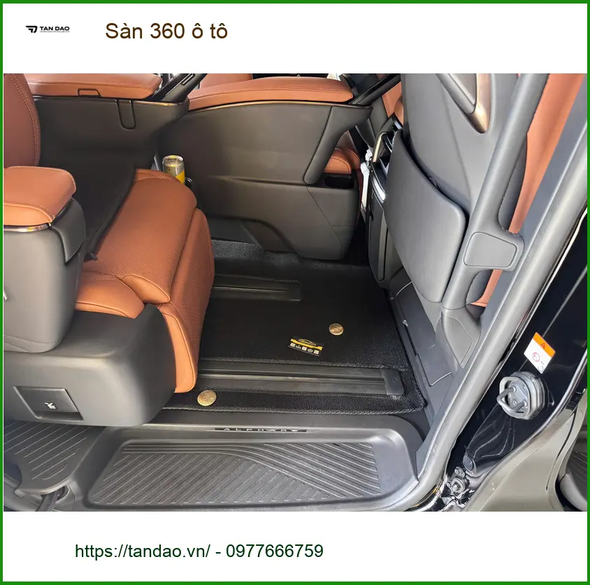 Chị Vân lắp sàn 360 ô tô cho Honda CR-V tại Quận Huyện Bình Chánh
