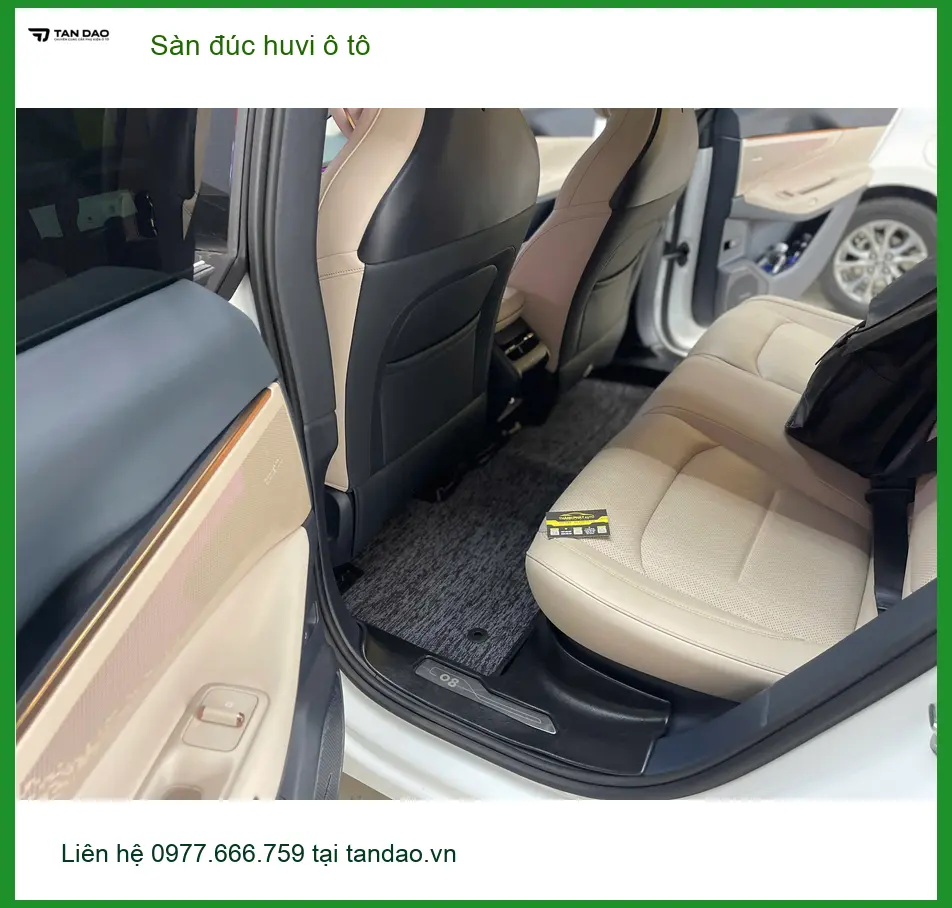 Anh Khang thay sàn đúc Huvi ô tô cho Hyundai Accent tại Quận 12 ảnh thực tế 2