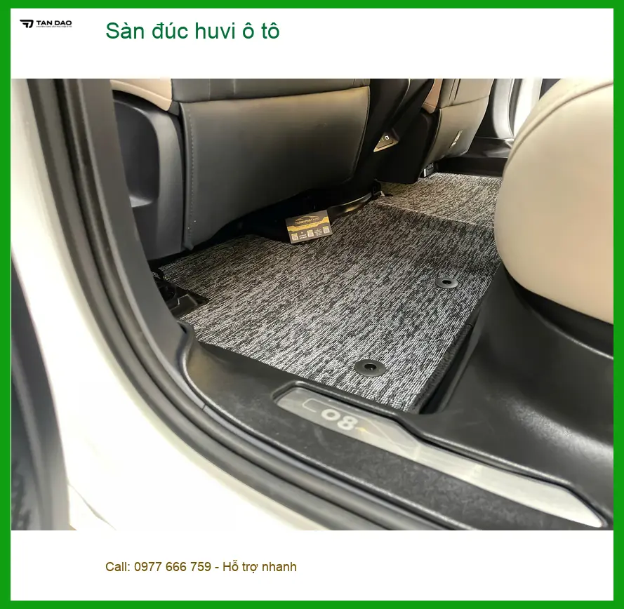 Anh Hưng lắp Sàn đúc Huvi ô tô cho Honda CRV tại Quận Thủ Đức ảnh thực tế 5