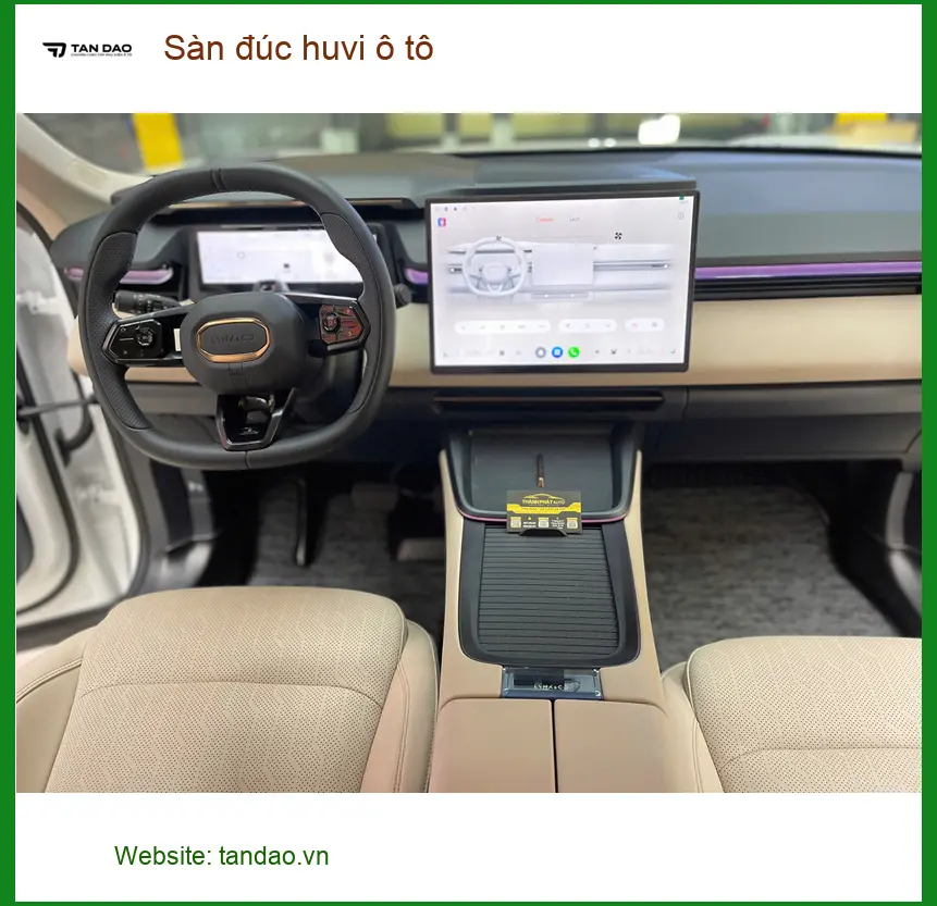 Anh Thành lắp sàn đúc Huvi ô tô Hyundai Accent ở Quận Phú Nhuận ảnh thực tế 4