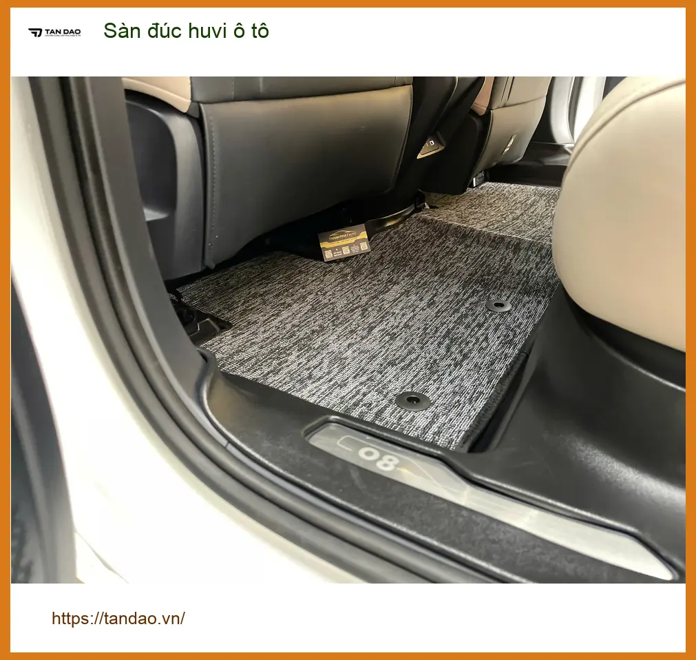 Anh Tấn lắp sàn đúc Huvi ô tô cho Honda Civic tại Quận 4 để nâng tầm nội thất ảnh thực tế 2
