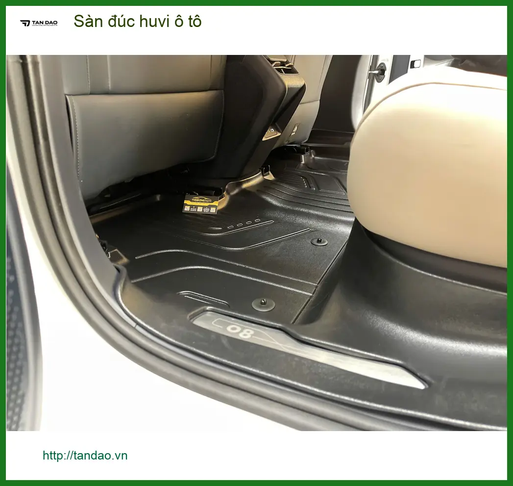 Anh Tấn lắp sàn đúc Huvi ô tô cho Honda Civic tại Quận 4 để nâng tầm nội thất ảnh thực tế 3