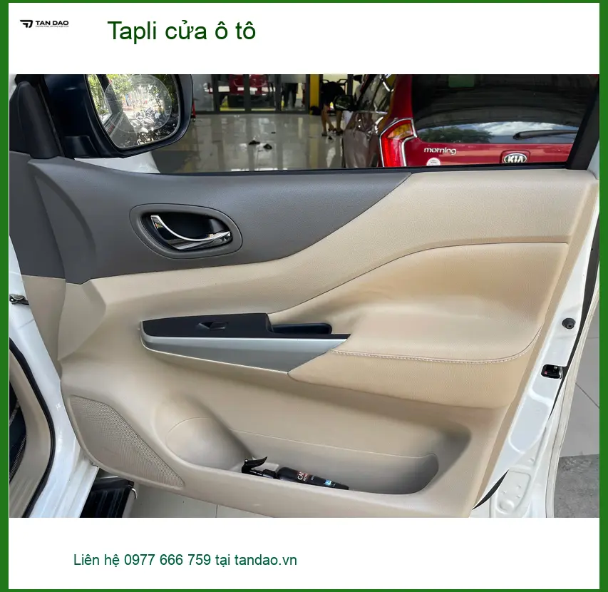 Anh Quốc Bảo lắp Tapli cửa ô tô cho Ford Everest tại Cần Giờ vì tapli cũ đã xuống cấp ảnh thực tế 2