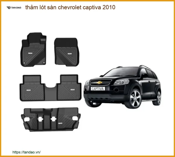 Thảm Lót Sàn Chevrolet Captiva 2010 - Trung Tâm Lắp Đặt Uy Tín TPHCM