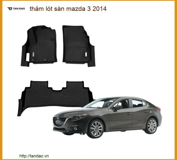 Thảm Lót Sàn Mazda 3 2014 - Đơn Vị Nâng Cấp Cao Cấp TPHCM