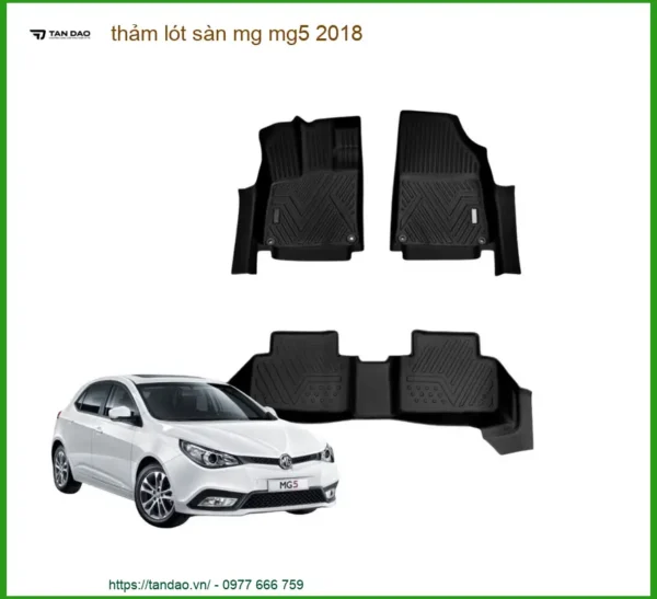 Thảm Lót Sàn Ô Tô Cao Cấp MG MG5 2018 - Trung Tâm Gắn Chính Hãng TPHCM
