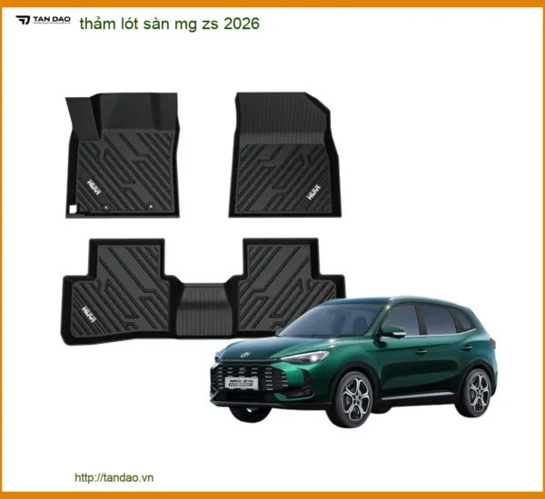 Thảm Lót Sàn Ô Tô 5D 6D MG ZS 2026 - Địa Chỉ Gắn Uy Tín Chính Hãng TPHCM