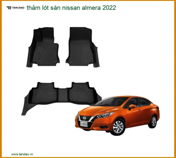Thảm Lót Sàn Cao Cấp Nissan Almera 2022 - Địa Chỉ Gắn Uy Tín Giá Tốt Tại TPHCM