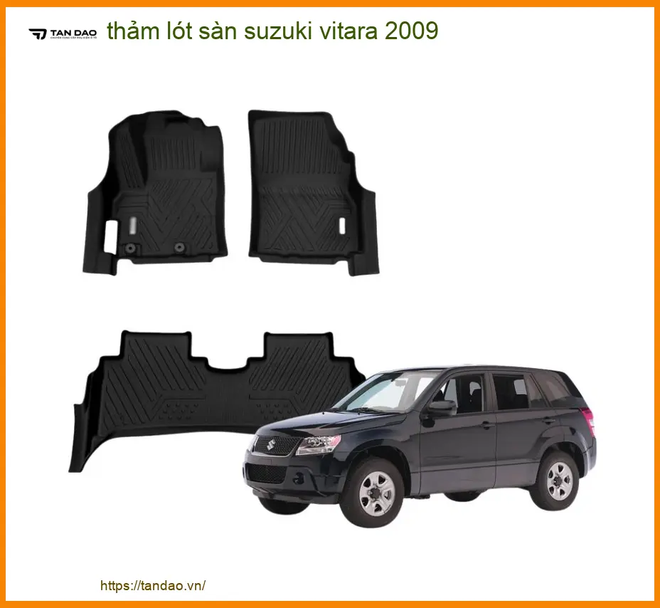 Thảm Lót Sàn Ô Tô Suzuki Vitara 2009 - Trung Tâm Lắp Đặt Thảm Sàn Uy Tín TPHCM