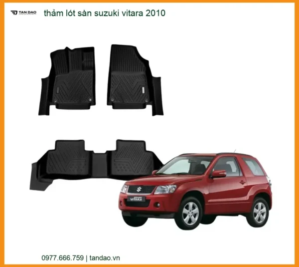 Thảm Lót Sàn Suzuki Vitara 2010 - Trung Tâm Lắp Đặt Thảm Sàn Chính Hãng TPHCM