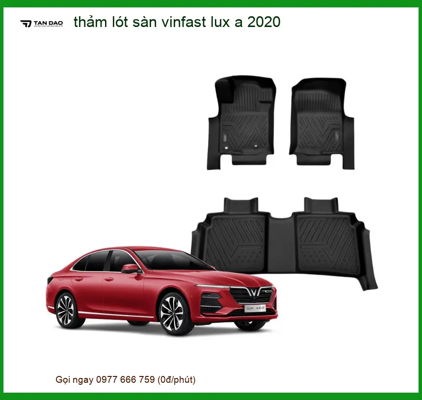 Thảm Lót Sàn Vinfast Lux A 2020 - Trung Tâm Lắp Đặt Chính Hãng TPHCM