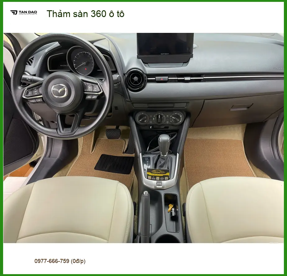 Chú Quang lắp thảm sàn 360 ô tô cho Mitsubishi Triton ở Cần Giờ ảnh thực tế 4