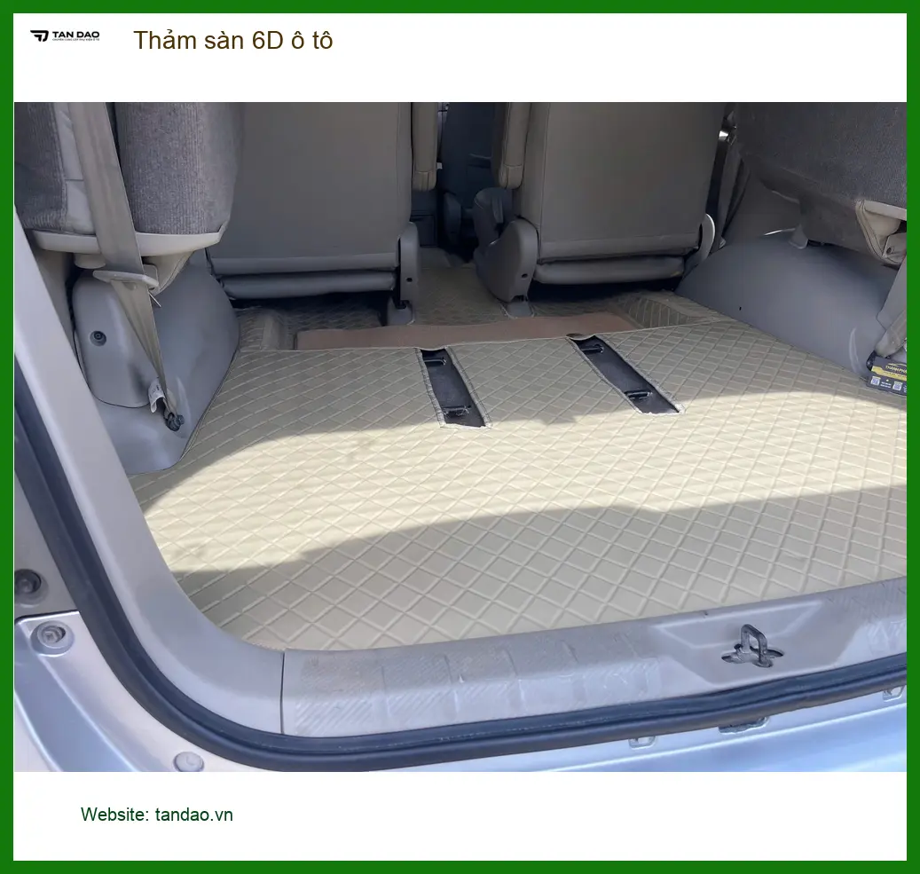 Chú Đạt lắp thảm sàn 6D ô tô Hyundai Accent ở Quận 12 vì thảm cũ khó vệ sinh