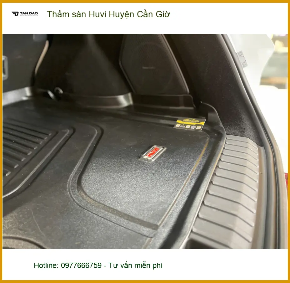 Địa Chỉ May Thảm Lót Sàn Ô Tô sàn Huvi Huyện Cần Giờ - Giá Tốt TPHCM ảnh thực tế 2