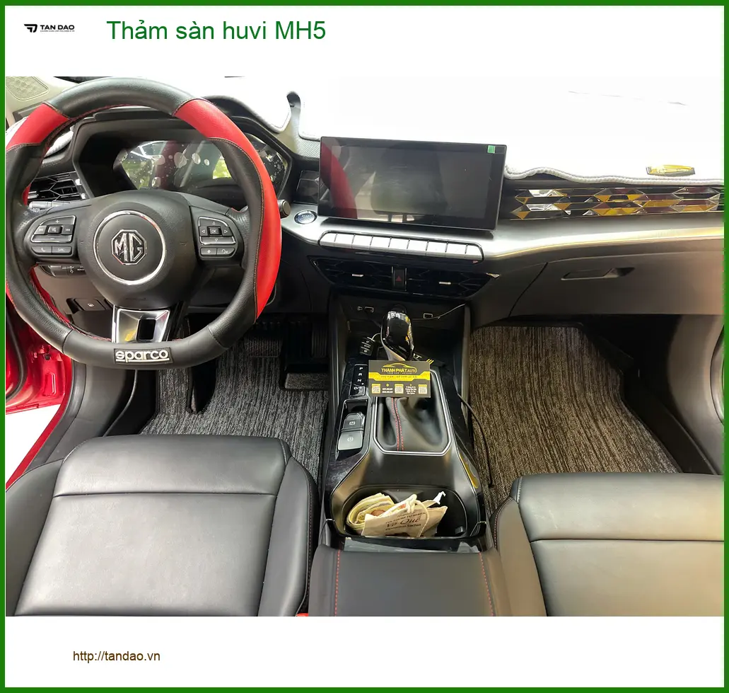Anh Huy lắp Thảm sàn Huvi MH5 cho Kia K3 tại Quận 6 vì thảm zin dễ bám bẩn
