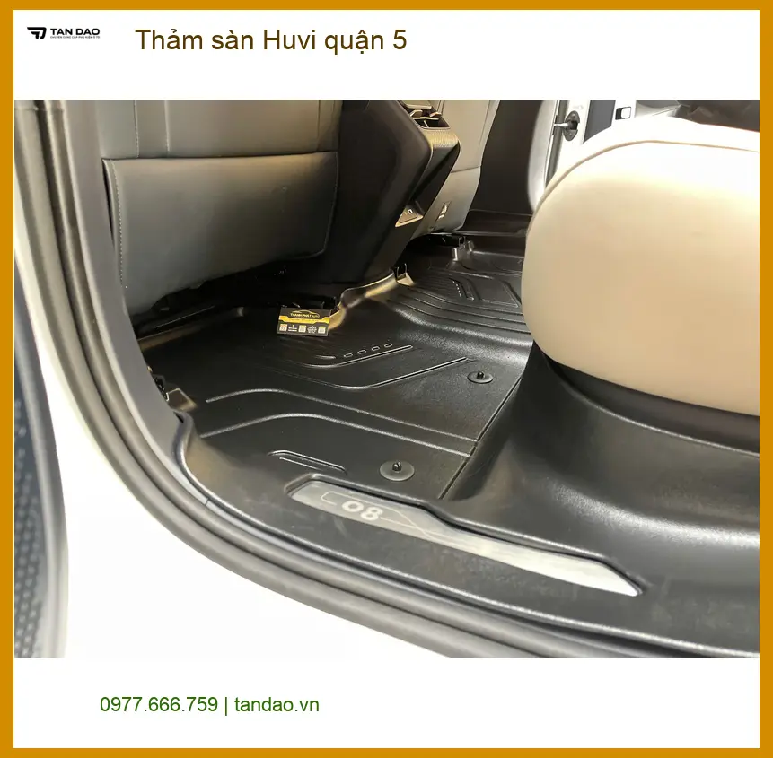 Trung Tâm Lắp Đặt Thảm Lót Sàn Ô Tô sàn Huvi quận 5 - Lắp Đặt Uy Tín TPHCM ảnh thực tế 3