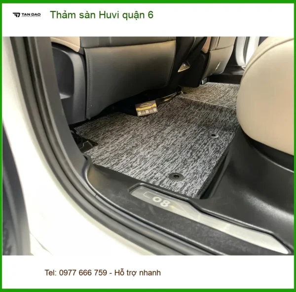Địa Chỉ Lắp Đặt Thảm Lót Sàn Ô Tô sàn Huvi quận 6 - Giá Tốt TPHCM
