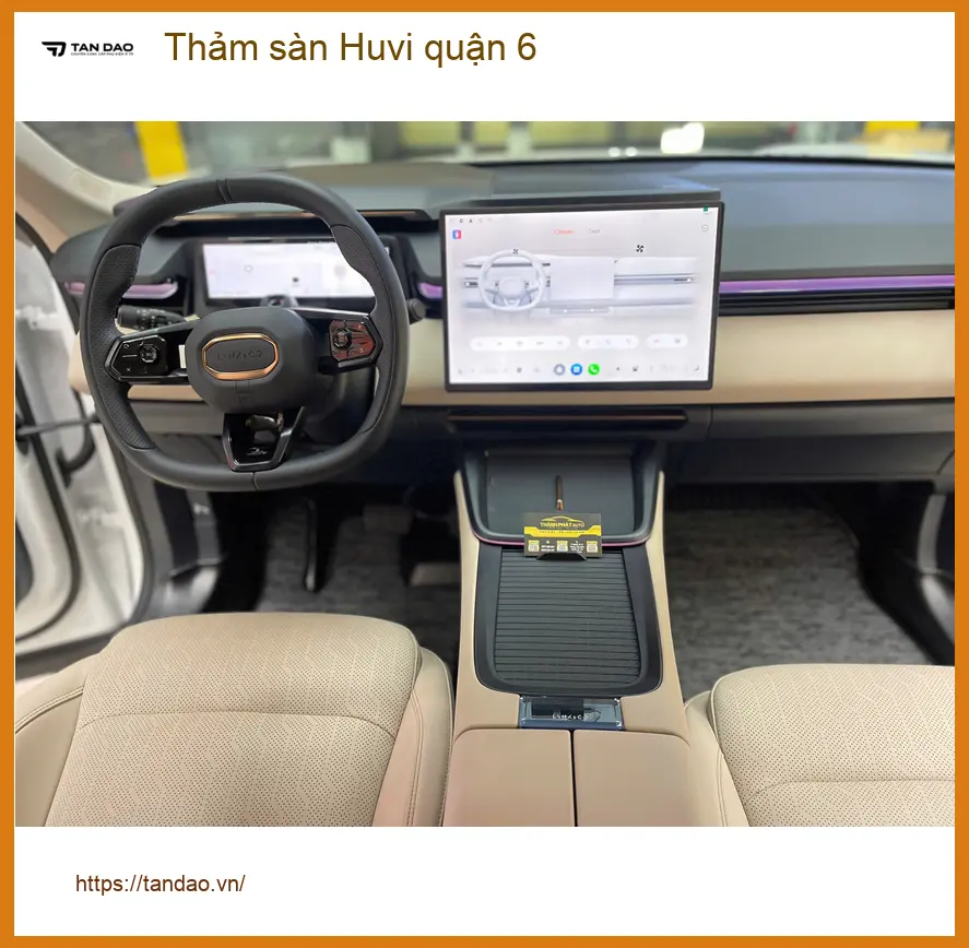 Địa Chỉ Lắp Đặt Thảm Lót Sàn Ô Tô sàn Huvi quận 6 - Giá Tốt TPHCM ảnh thực tế 2
