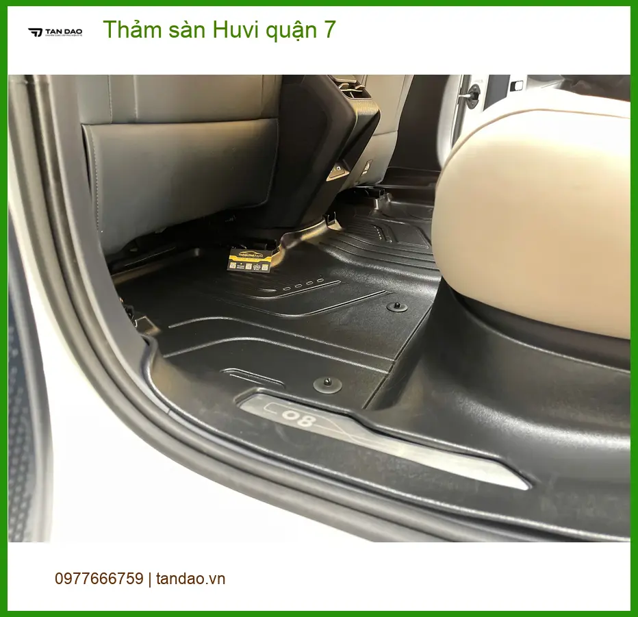 Địa Chỉ May Thảm Lót Sàn Ô Tô sàn Huvi quận 7 - Giá Tốt TPHCM