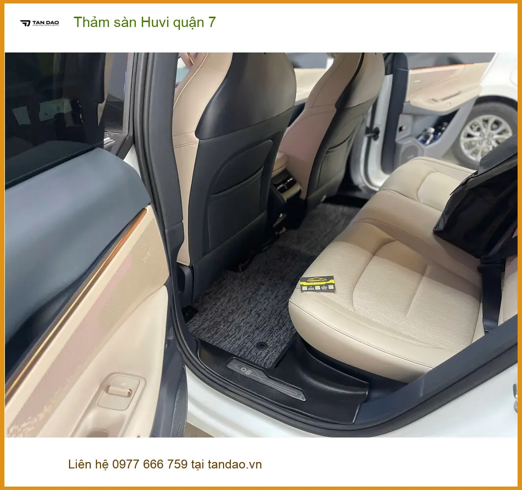 Địa Chỉ May Thảm Lót Sàn Ô Tô sàn Huvi quận 7 - Giá Tốt TPHCM ảnh thực tế 3