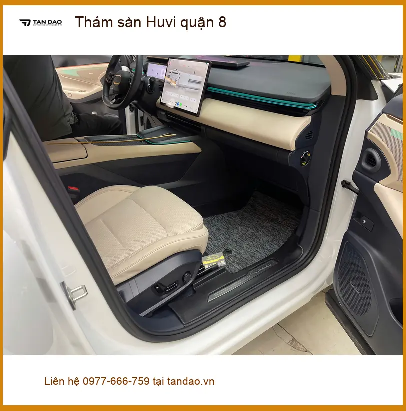 Trung Tâm Lắp Đặt Thảm Lót Sàn Ô Tô sàn Huvi quận 8 - Lắp Đặt Uy Tín TPHCM ảnh thực tế 2