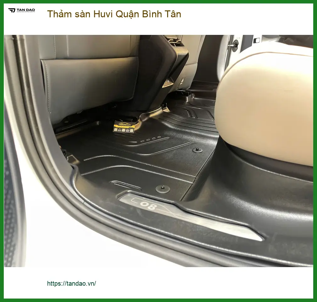 Cửa Hàng May Thảm Lót Sàn Ô Tô sàn Huvi Quận Bình Tân - Thi Công Chuyên Nghiệp