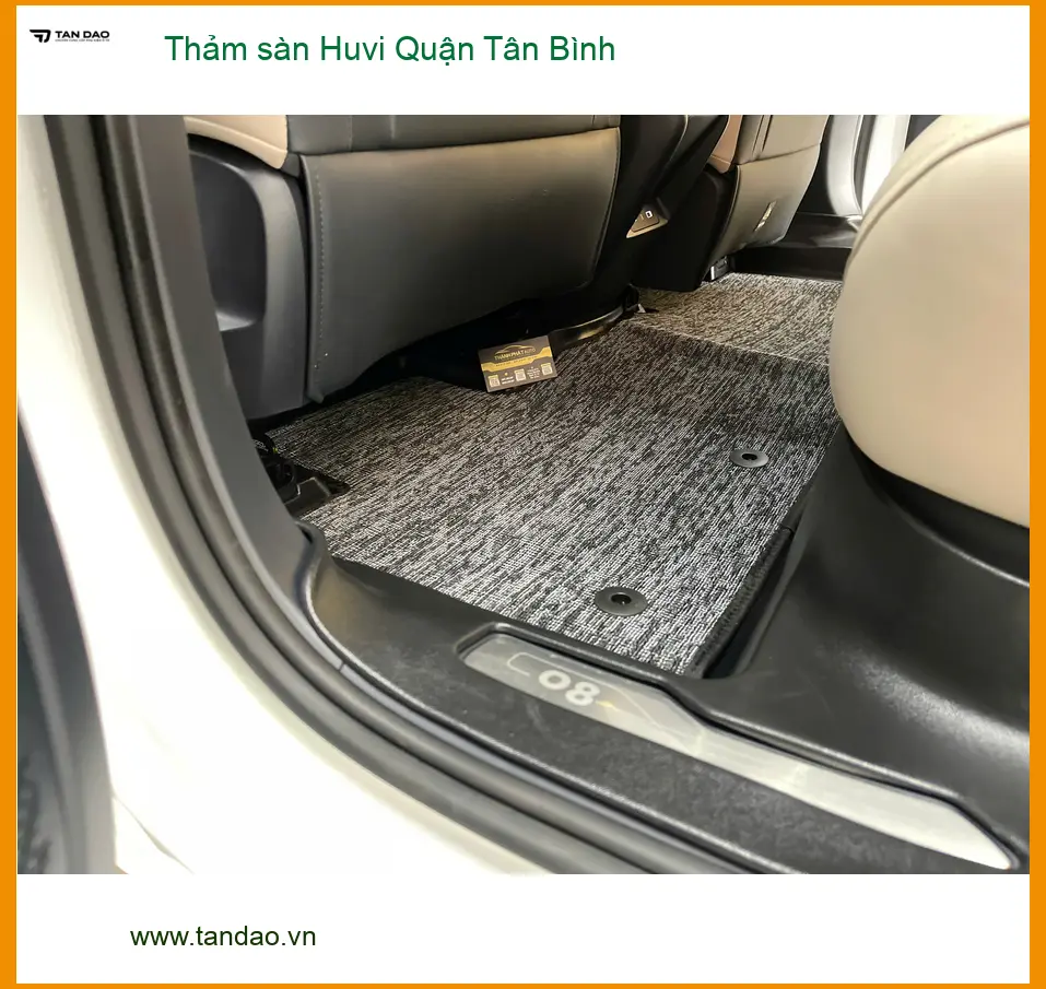 Nơi May Thảm Lót Sàn Ô Tô sàn Huvi Quận Tân Bình - Giá Tốt TPHCM ảnh thực tế 3