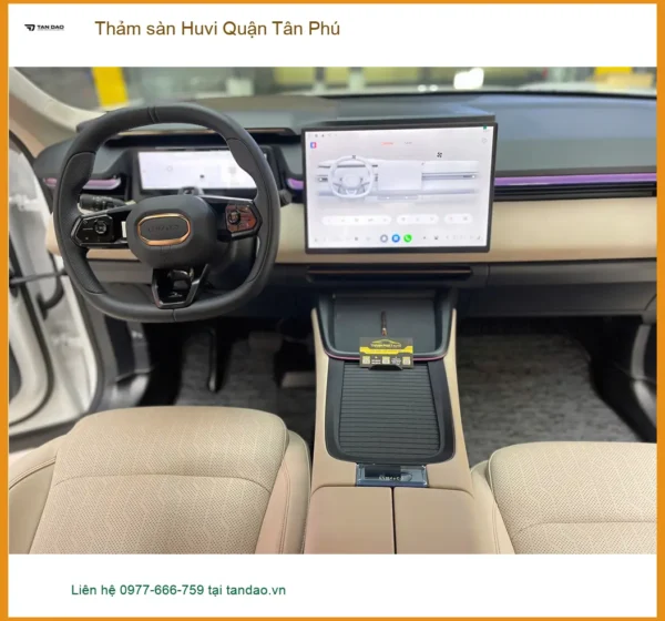 Địa Chỉ Lắp Thảm Lót Sàn Ô Tô sàn Huvi Quận Tân Phú - Lắp Đặt Uy Tín TPHCM