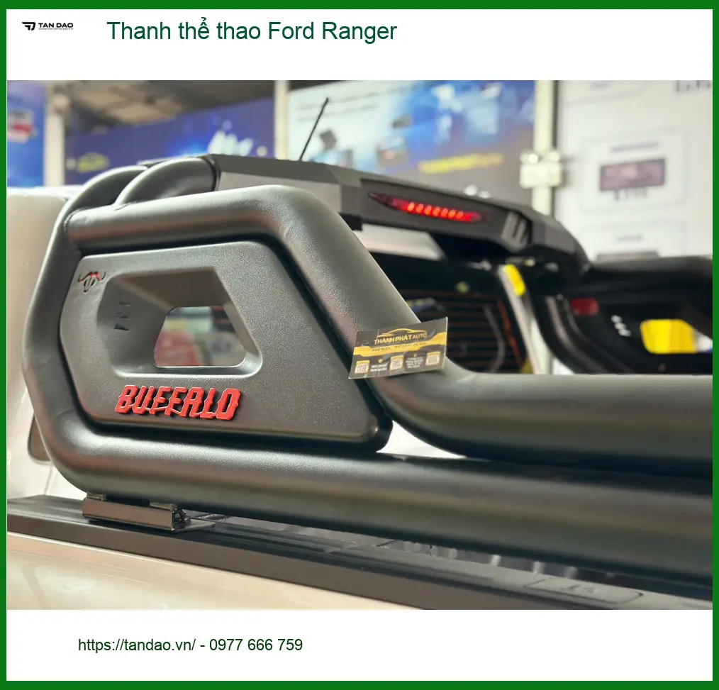 Anh Lâm lắp thanh thể thao Ford Ranger ở Củ Chi để xe thêm mạnh mẽ ảnh thực tế 2