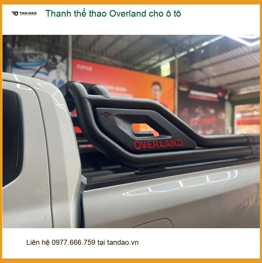 Anh Long lắp thanh thể thao Overland cho Triton tại Quận 8 để tăng vẻ mạnh mẽ ảnh thực tế 2