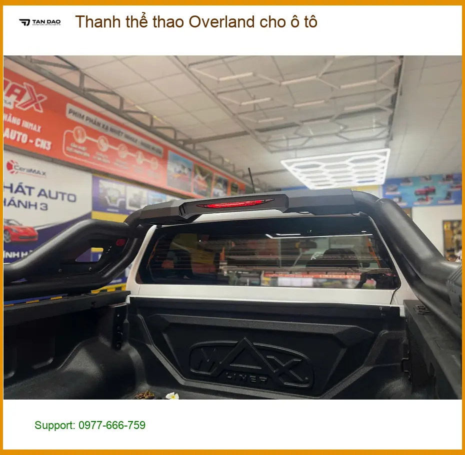 Anh Long lắp thanh thể thao Overland cho Triton tại Quận 8 để tăng vẻ mạnh mẽ ảnh thực tế 3