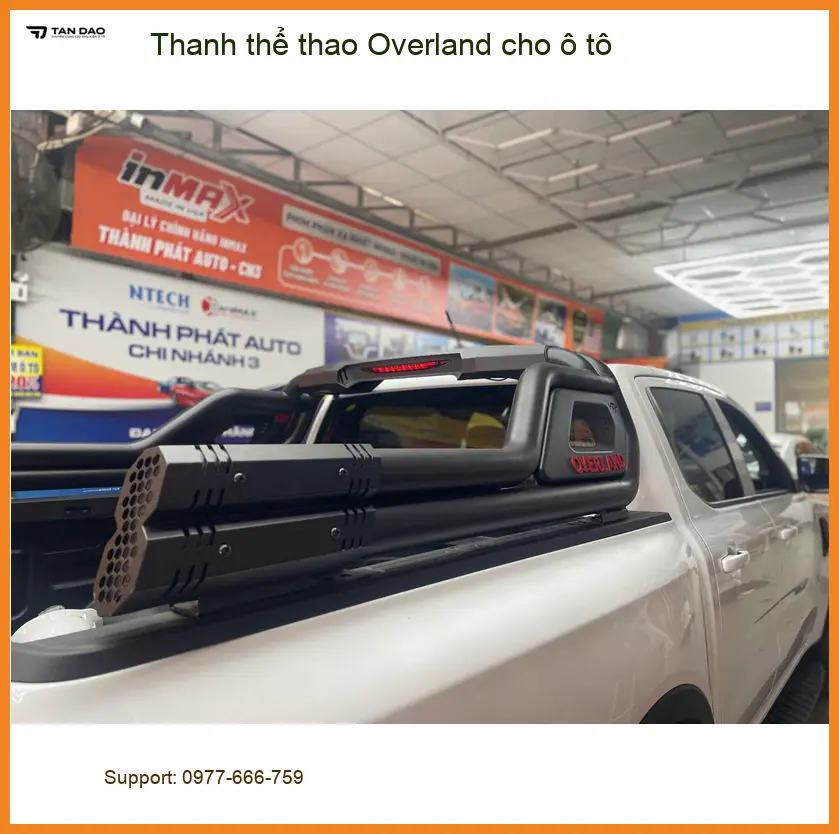 Anh Quang lắp thanh thể thao Overland cho Fortuner ở Quận Phú Nhuận. ảnh thực tế 4