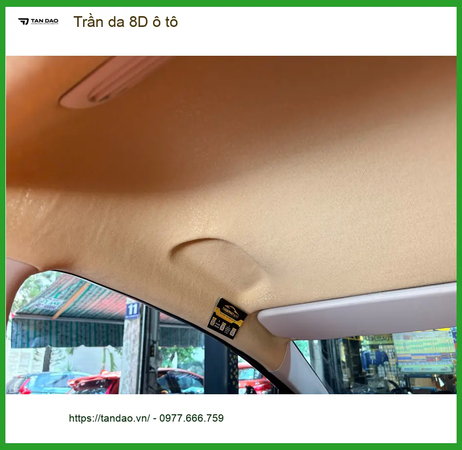 Chị Thảo Nguyên bọc trần da 8D ô tô Honda CRV tại Quận 12 ảnh thực tế 4