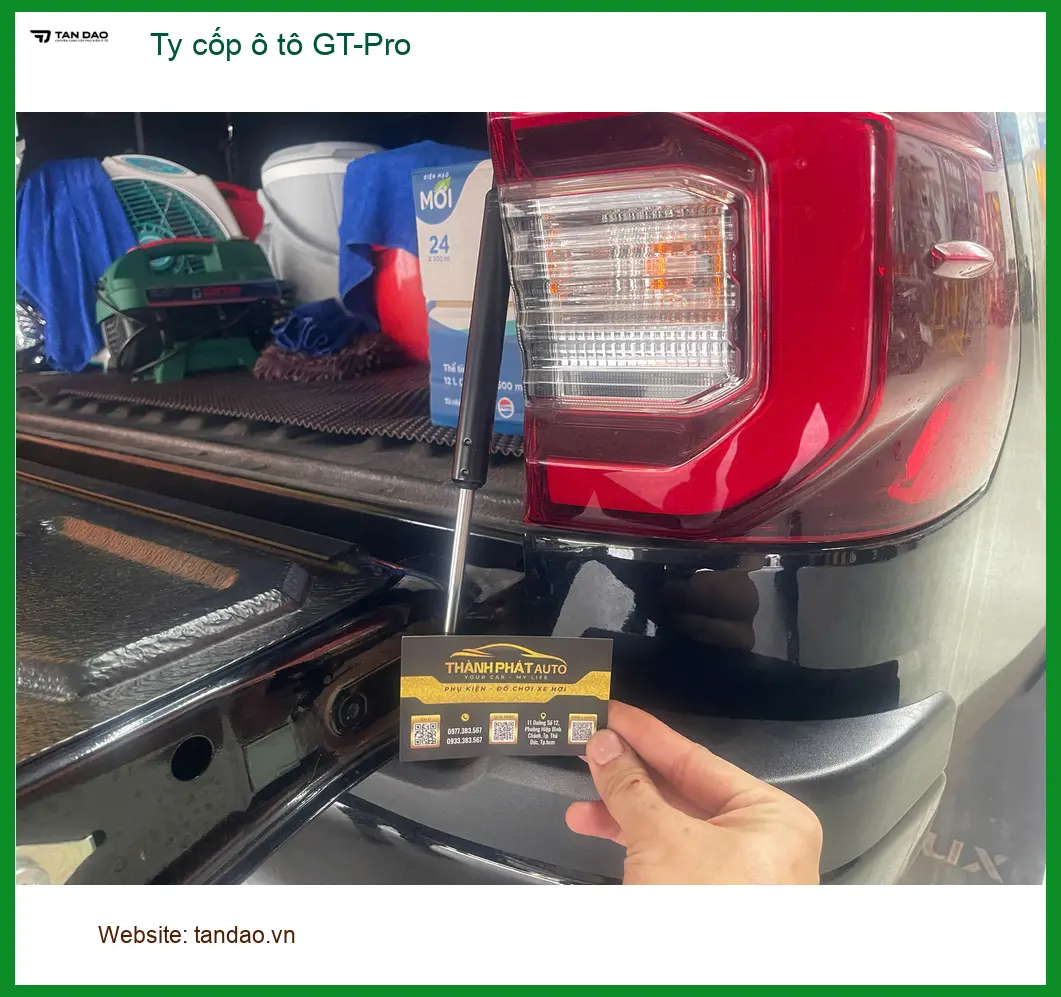 Anh Dũng lắp ty cốp ô tô GT-Pro cho Honda CRV ở Quận Thủ Đức tiện lợi ảnh thực tế 3