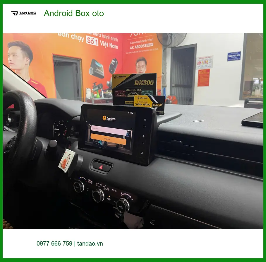 Anh Khang lắp Android Box ô tô cho Honda CRV tại Quận 12 ảnh thực tế 4