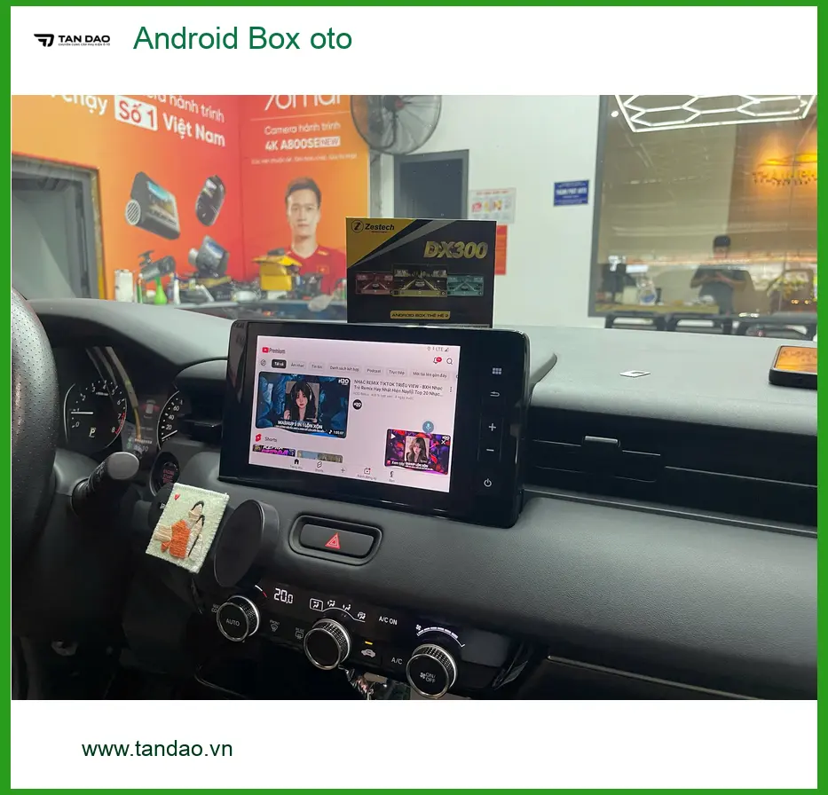 Anh Khang lắp Android Box ô tô cho Honda CRV tại Quận 12 ảnh thực tế 5