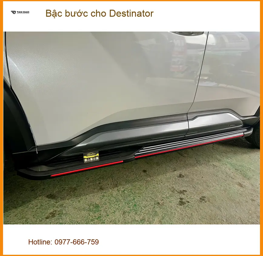 Anh Đức Huy lắp bậc bước Destinator cho Kia Carnival tại Quận Thủ Đức