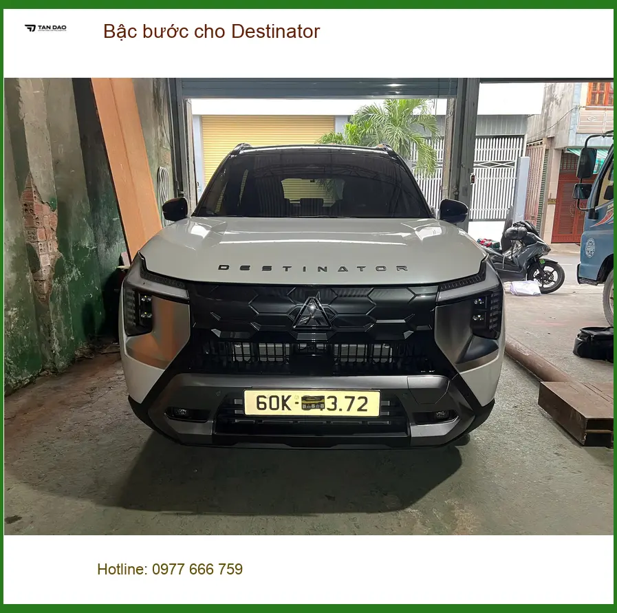 Anh Đức Huy lắp bậc bước Destinator cho Kia Carnival tại Quận Thủ Đức ảnh thực tế 2