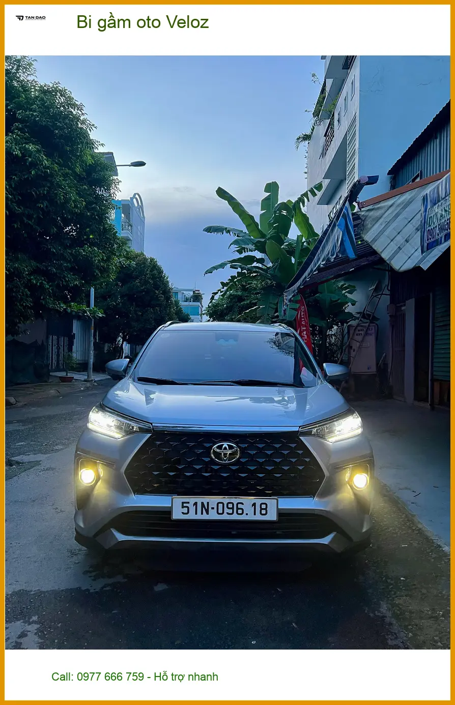 Anh Tấn lắp bi gầm cho Veloz tại Thủ Đức vì đèn zin không đủ sáng khi đi đêm ảnh thực tế 4