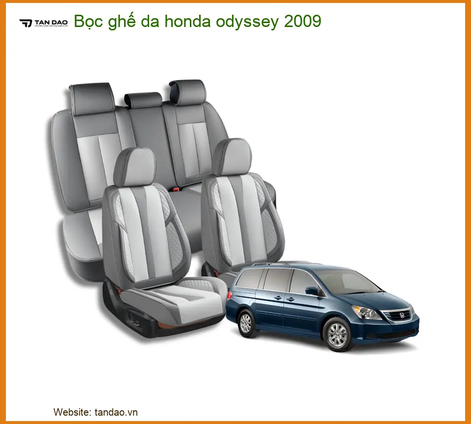 Bọc Ghế Da Honda Odyssey 2009 - Địa Chỉ Lắp Đặt Uy Tín TPHCM