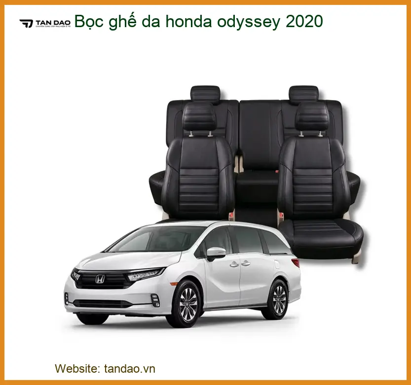 Bọc ghế da Honda Odyssey 2020 - Trung Tâm Lắp Đặt Ghế Da Cao Cấp TPHCM