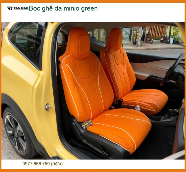 Bọc Ghế Da Minio Green Cao Cấp Cho Xe Hơi - Địa Chỉ Thi Công Chính Hãng TPHCM