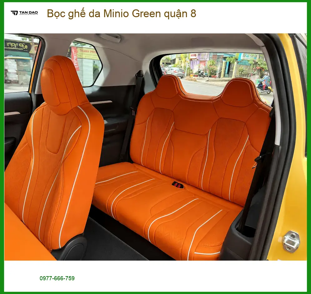 Cửa Hàng Bọc Ghế Da ghế da Minio Green quận 8 - Thi Công Chuyên Nghiệp